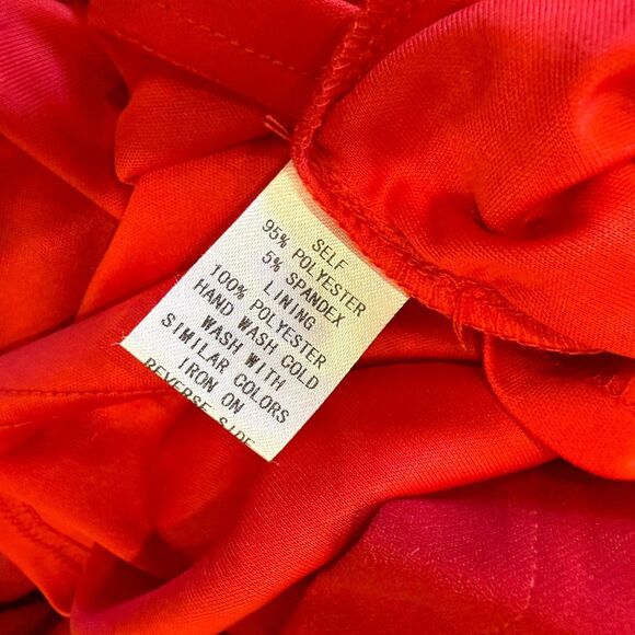 Soiéblu NWOT Cold Shoulder Colorblock Floral Maxi Dress Plus Size 1x - Picture 9 of 9